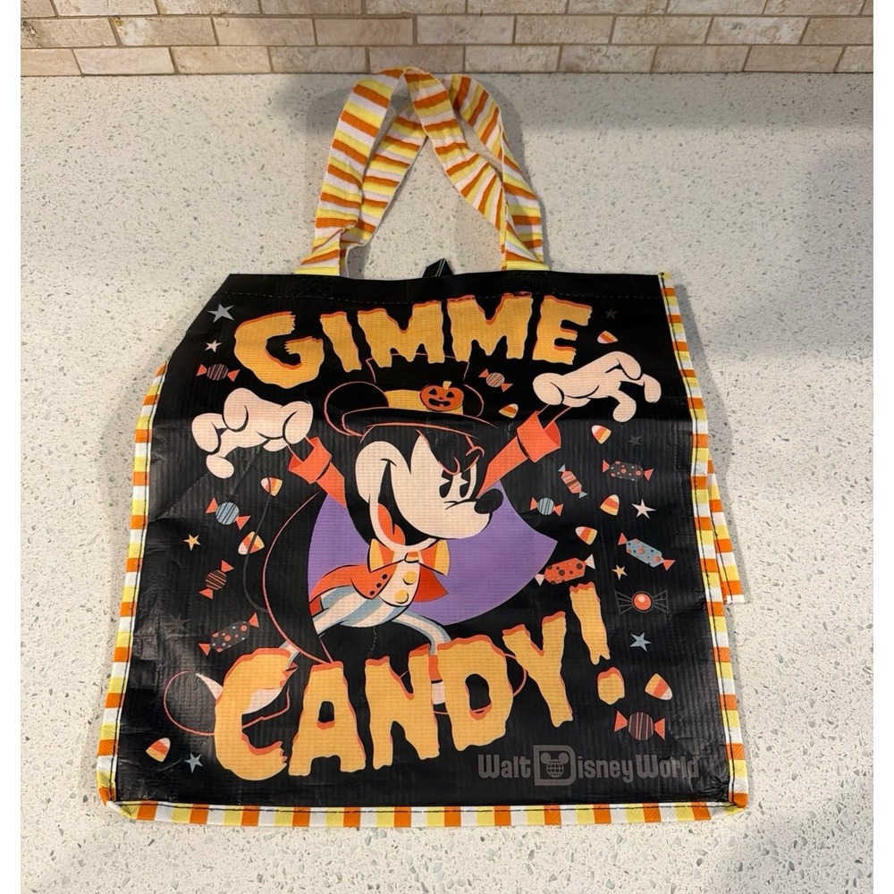 Walt Disney World Mickeys Not So Scary Halloween Trick or Treat Bag SUGAR RUSH